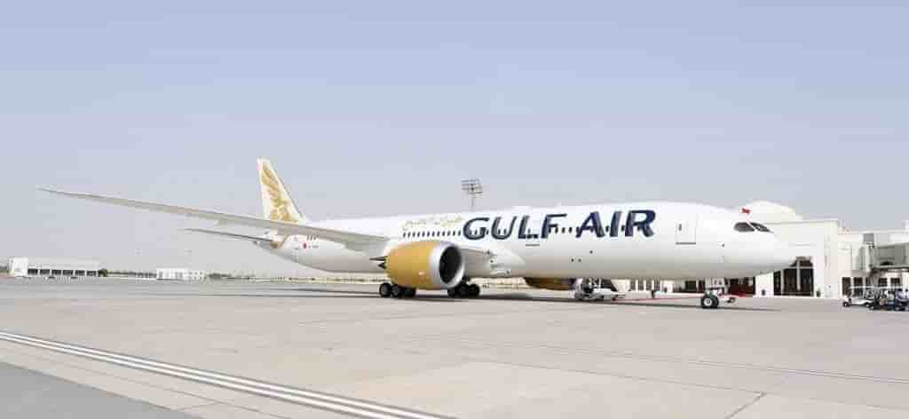 Gulf Air alignera cinq Boeing 787-9 en 2018 habillés de la nouvelle livrée.