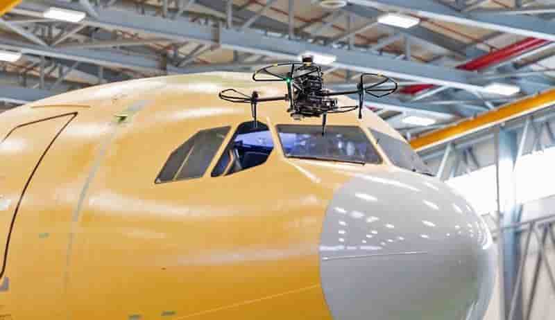 Airbus souhaite employer des drones pour la maintenance d'aéronefs militaires.