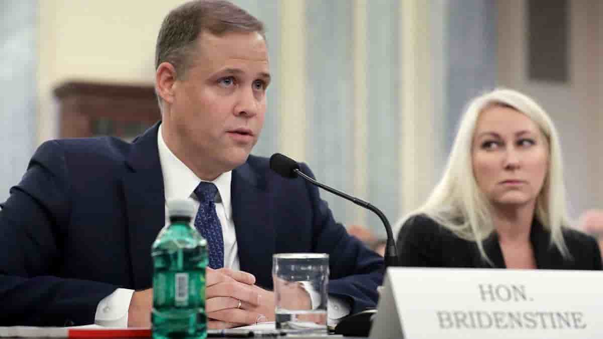 Jim Bridenstine auditionné en janvier 2018.