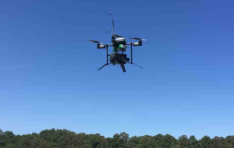 La dernière génération de drones d'InstantEye permet de détecter les risques biologiques et nucléaires.