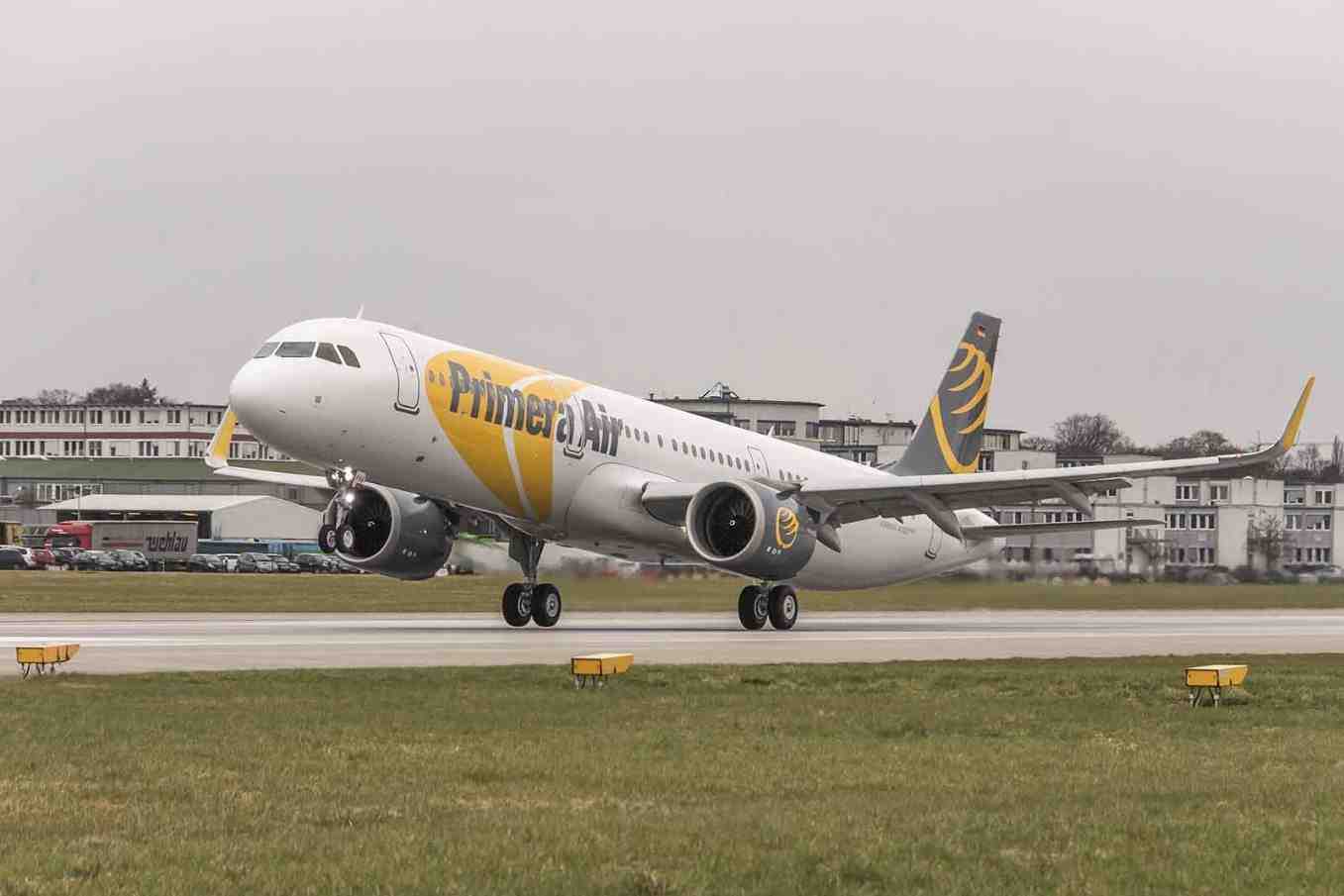 Primera Air réceptionnera huit Airbus A321neo d'ici la fin 2018 dont deux A321LR.