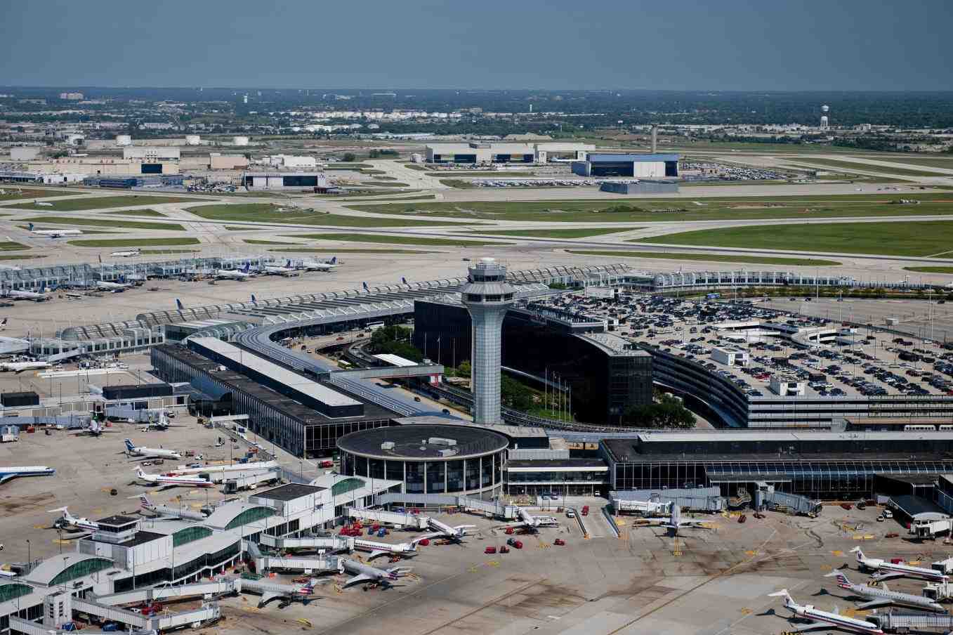 L'aéroport de Chicago O'Hare