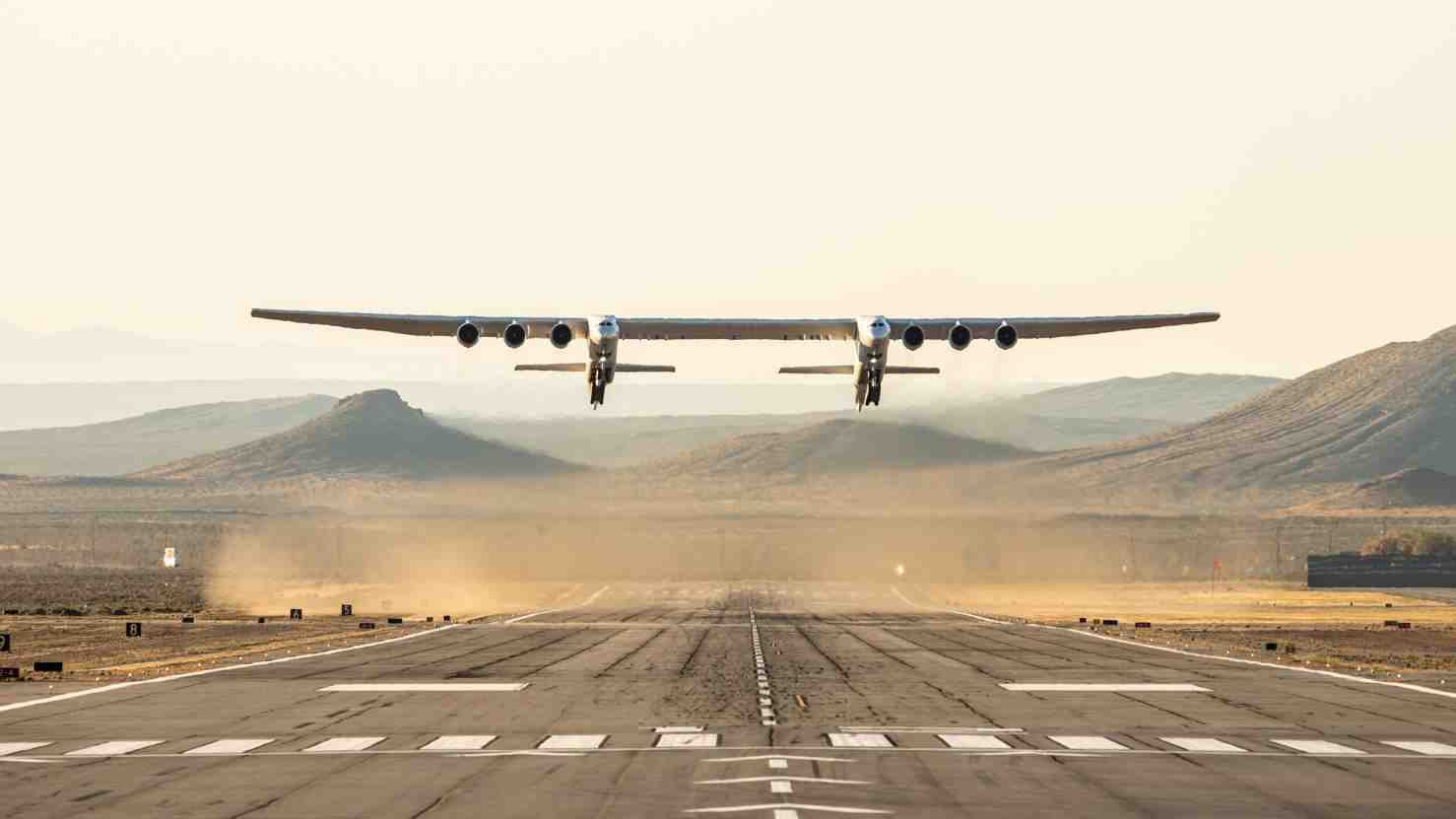 Stratolaunch takes off.