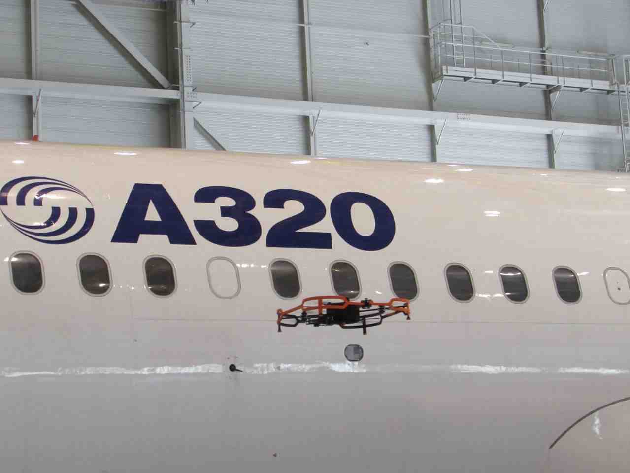 Airbus a dévoilé sa solution Advanced Inspection Drones, développé en partenariat avec Testia.
