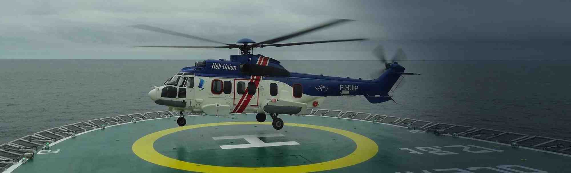 Héli-Union assure notamment du transport de personnels de et vers les plates-formes offshore.
