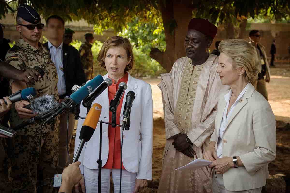 Florence Parly et Ursula von der Leyen ont participé ensemble à un déplacement au Niger le 30 juillet dernier.