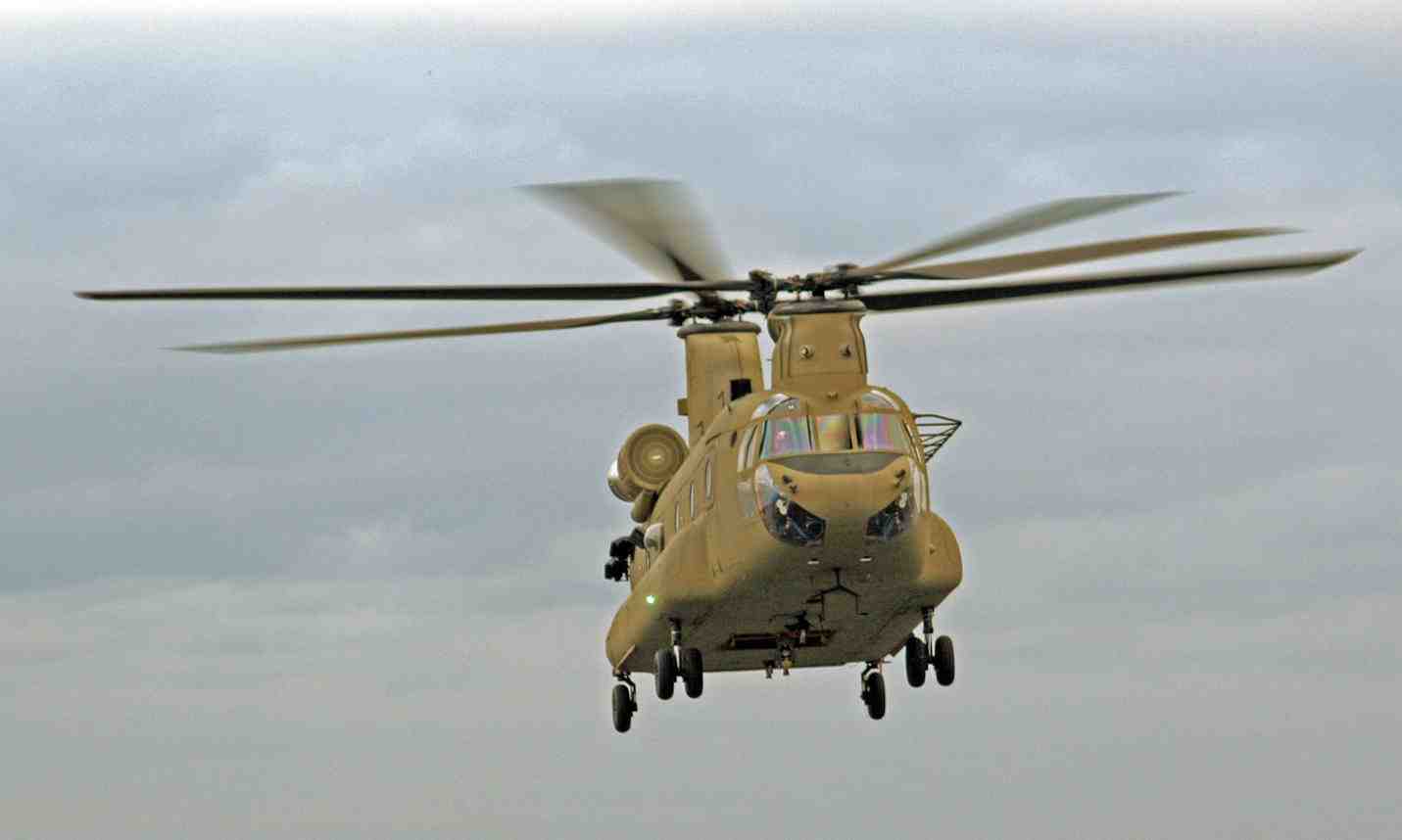 Saudi Arabia is buying around 50 Boeing Chinooks.