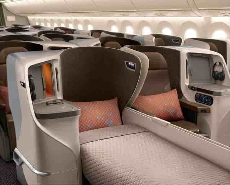 La nouvelle business class des Boeing 787-10 de SIA
