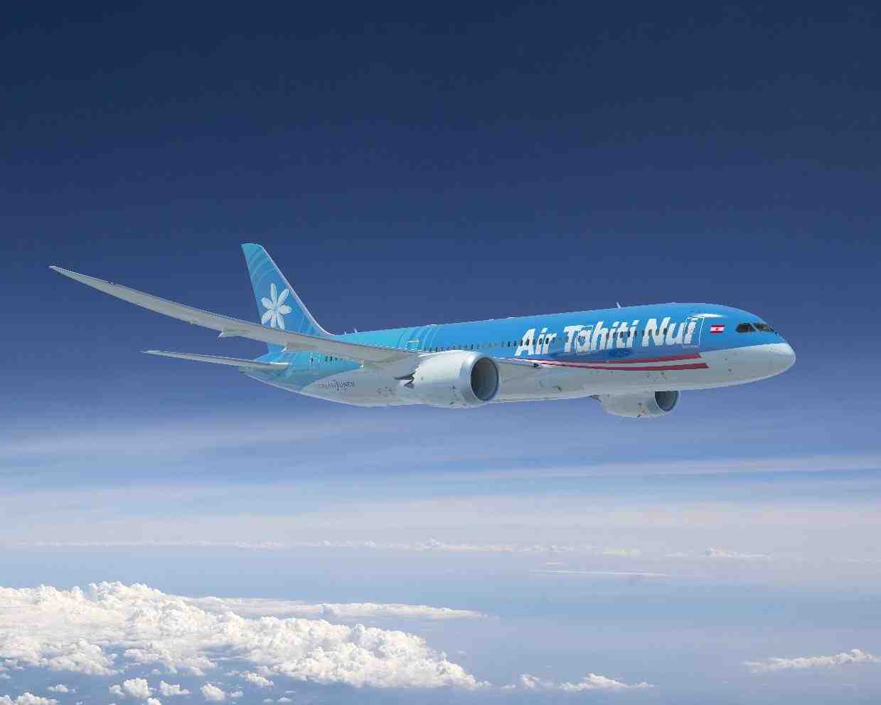 Air Tahiti Nui a commandé ferme deux Boeing 787-9 et pris deux autres en location auprès d'Air Lease Corp.