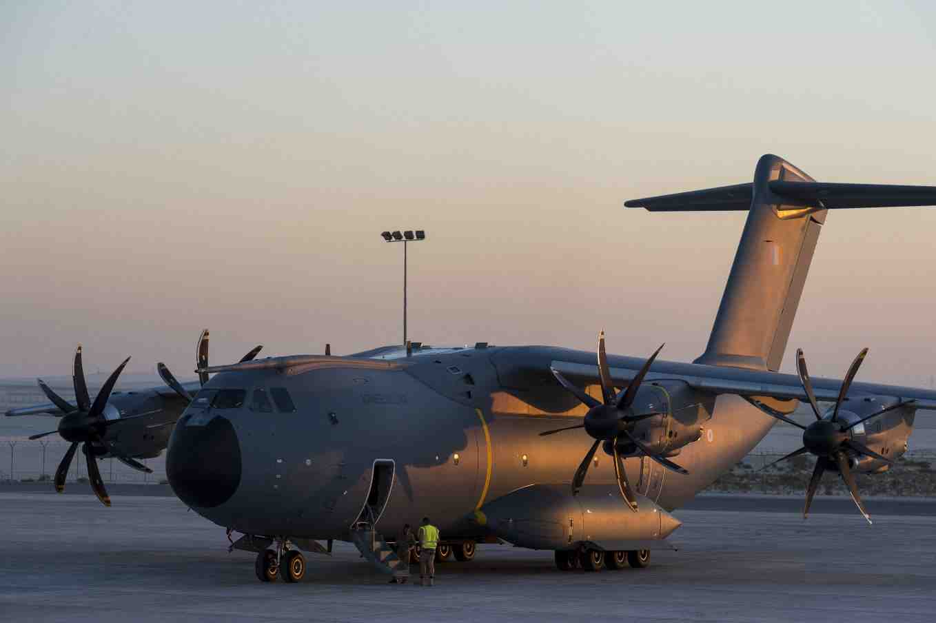 Un A400M supplémentaire a été remis à l'armée de l'air.