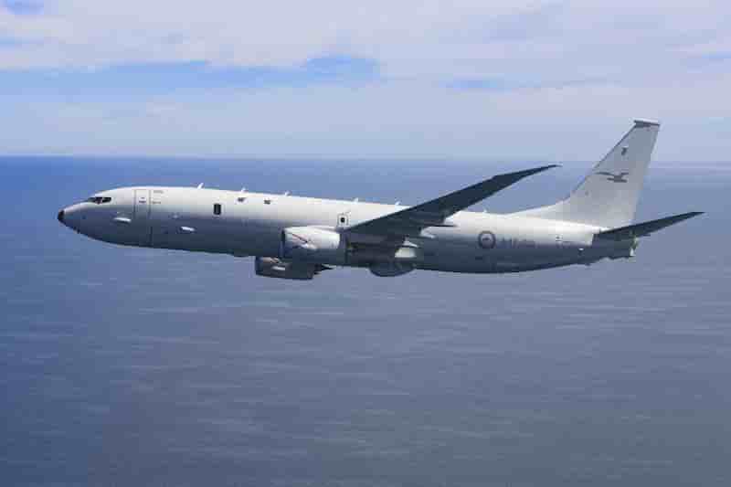 RAAF P-8A Poseidon.