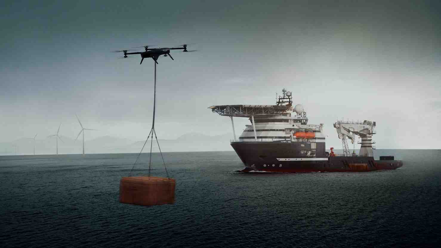 La société GRIFF a déjà développé plusieurs drones, dont le 350 capable de transporter 150 kilos.