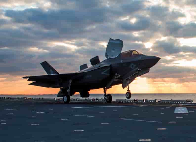 Le F-35B est déployé à bord de l'USS Wasp