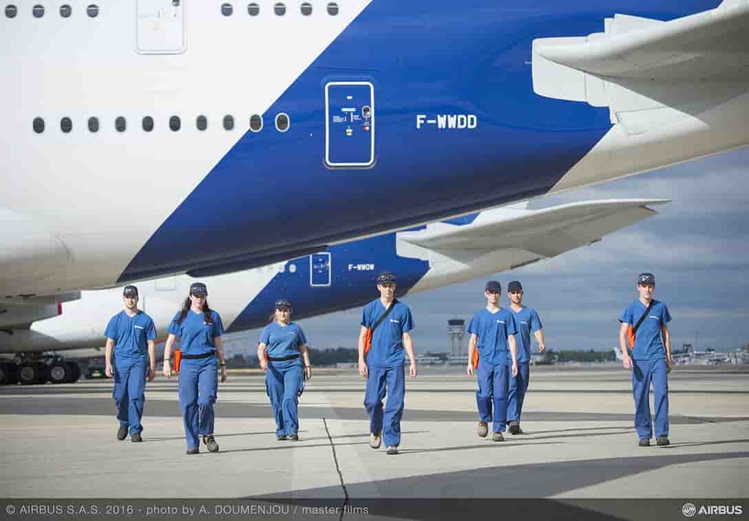 Le Lycée Airbus forme chaque année près de 300 jeunes.