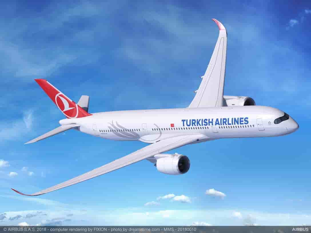 Turkish Airlines a pris cinq Airbus A350-900 de plus que prévu.