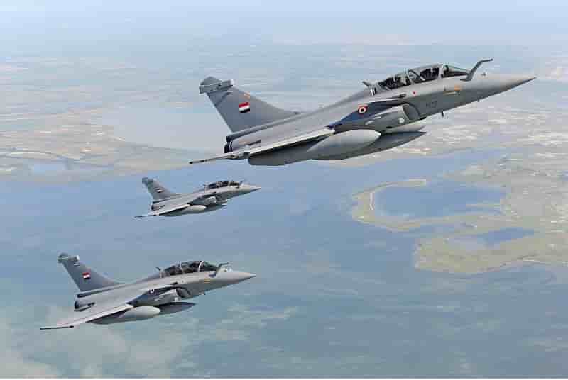 L'Egypte compte désormais 14 Dassault Rafale dont 8 reçus en 2017.