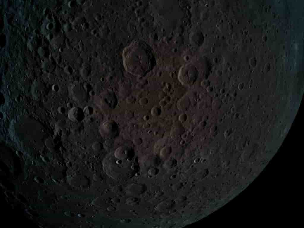 La face cachée de la Lune révélée par Bereshit