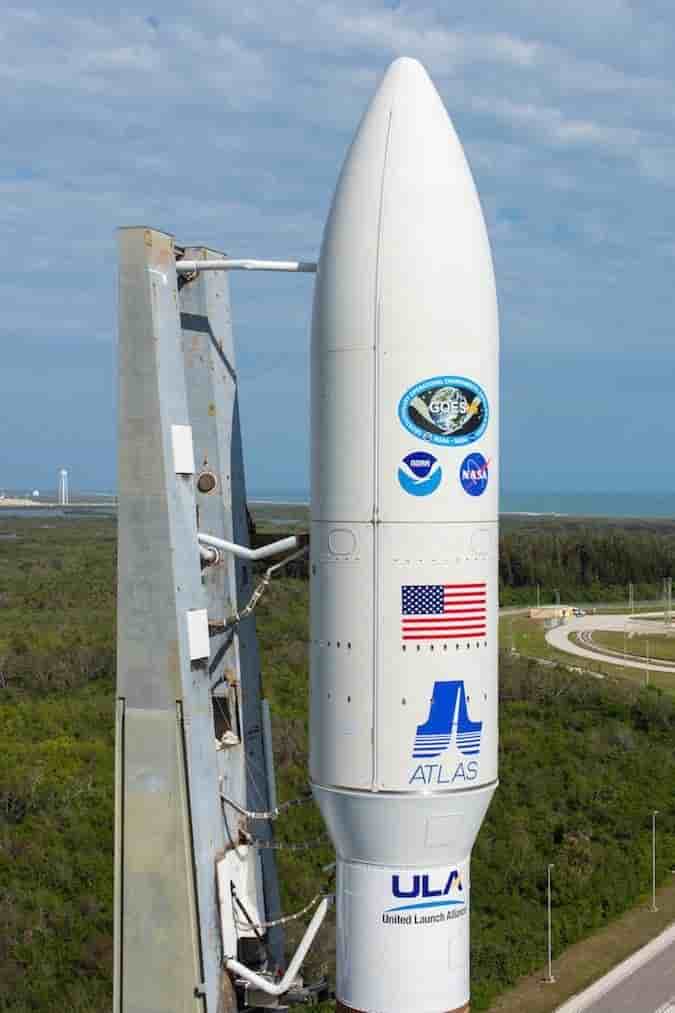 La version 541 est l'un des plus puissants de la gamme de lanceurs Atlas 5