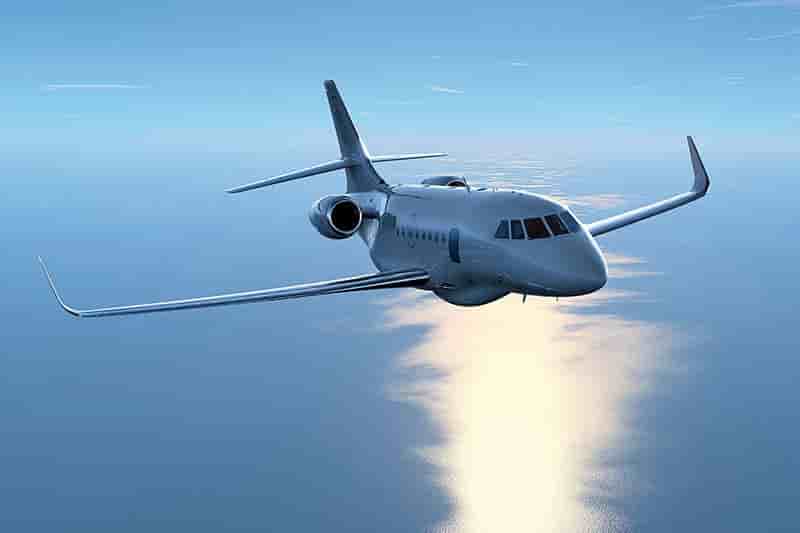Un Dassault Aviation Falcon 2000 mais en version surveillance maritime.
