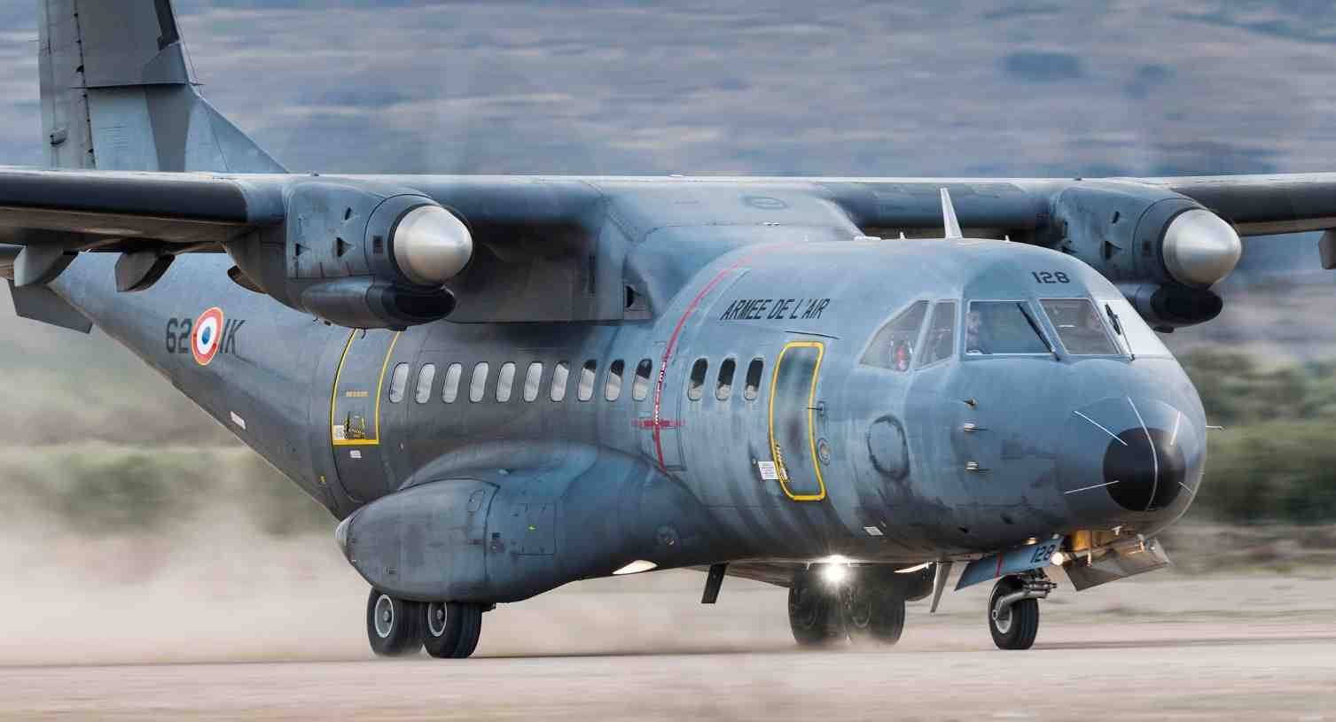 A l'occasion de l'exercice ETAP-C 18/1 la France mobilise un C-235.