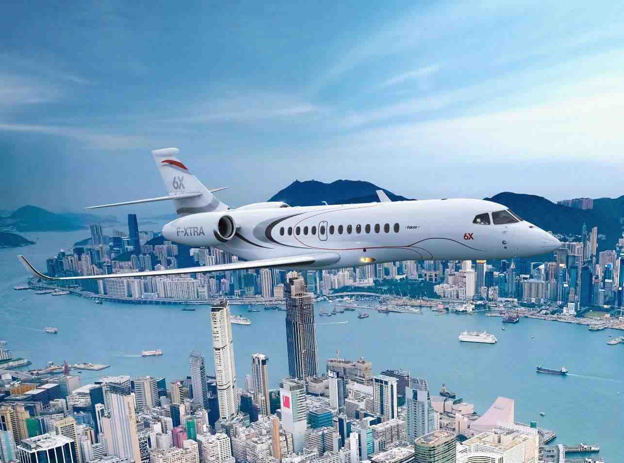 Dassault Falcon 6X.