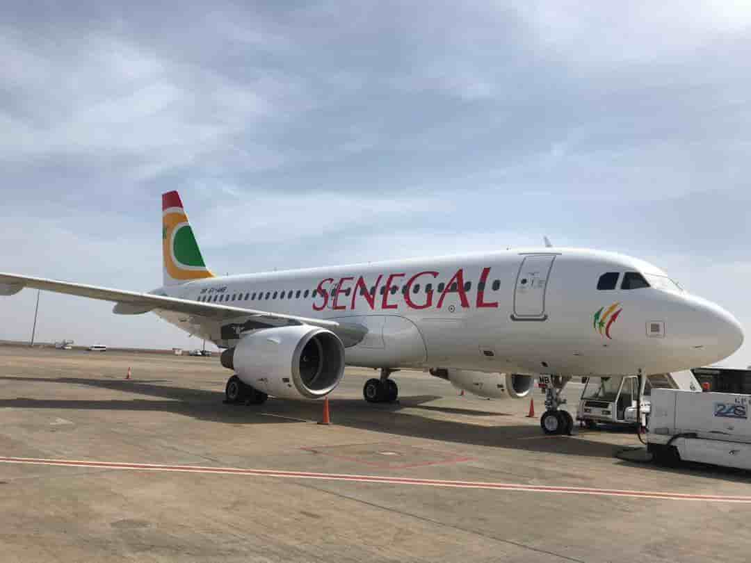 L'Airbus A319 d'Air Sénégal