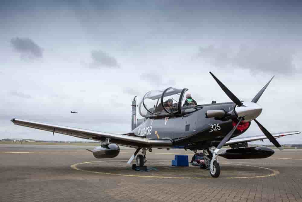 Les pilotes de chasse britanniques seront formés sur T6C Texan
