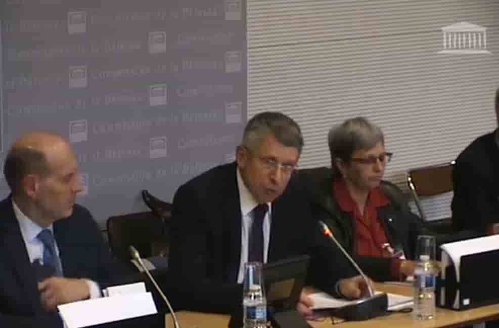 90 minutes d'audition devant les députés et la presse le 20 février