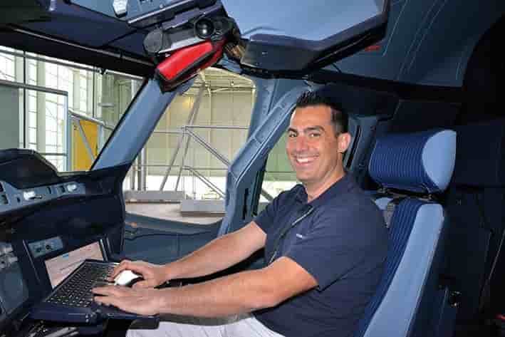 Sébastien Cloarec est désormais leader d'équipe chez Air France Industries.
