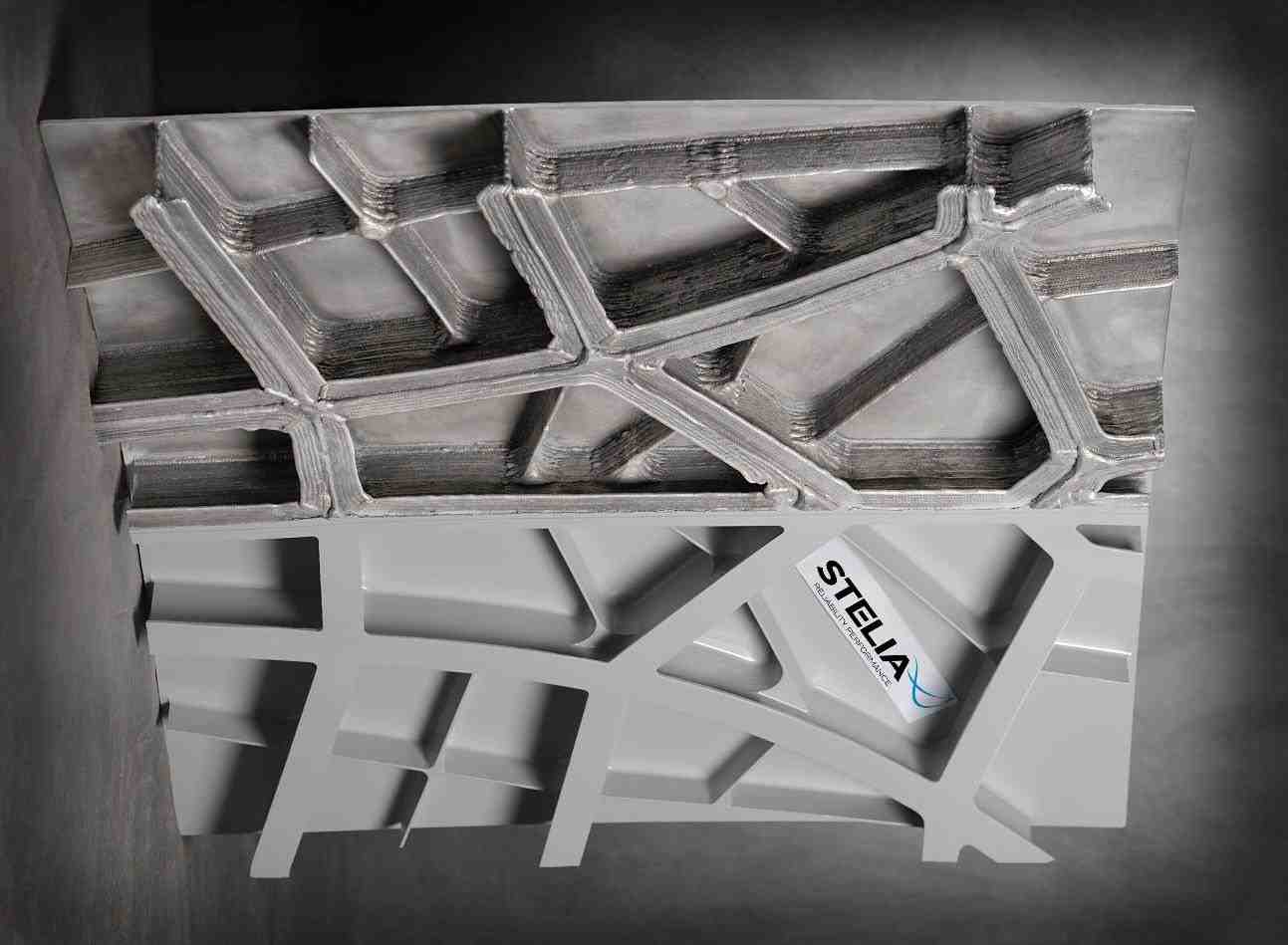 Le démonstrateur de Stelia Aerospace a une dimension de 1 m2.