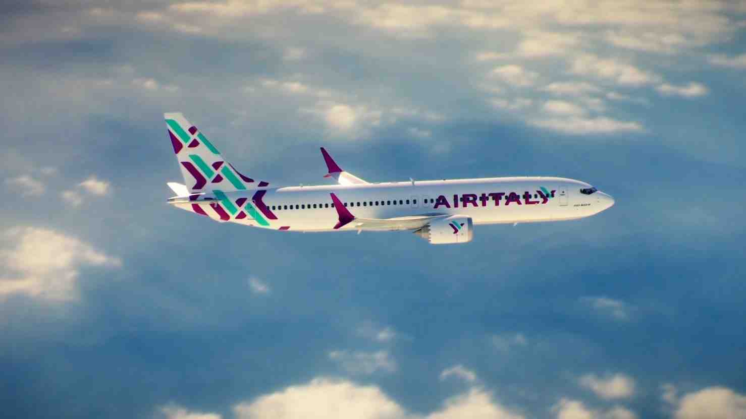 La livrée des avions de la compagnie Air Italy