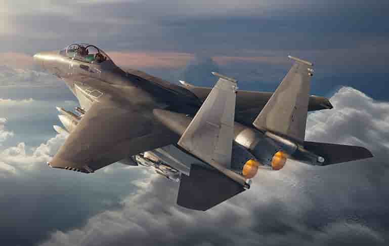 Vue d'artiste du F-15EX