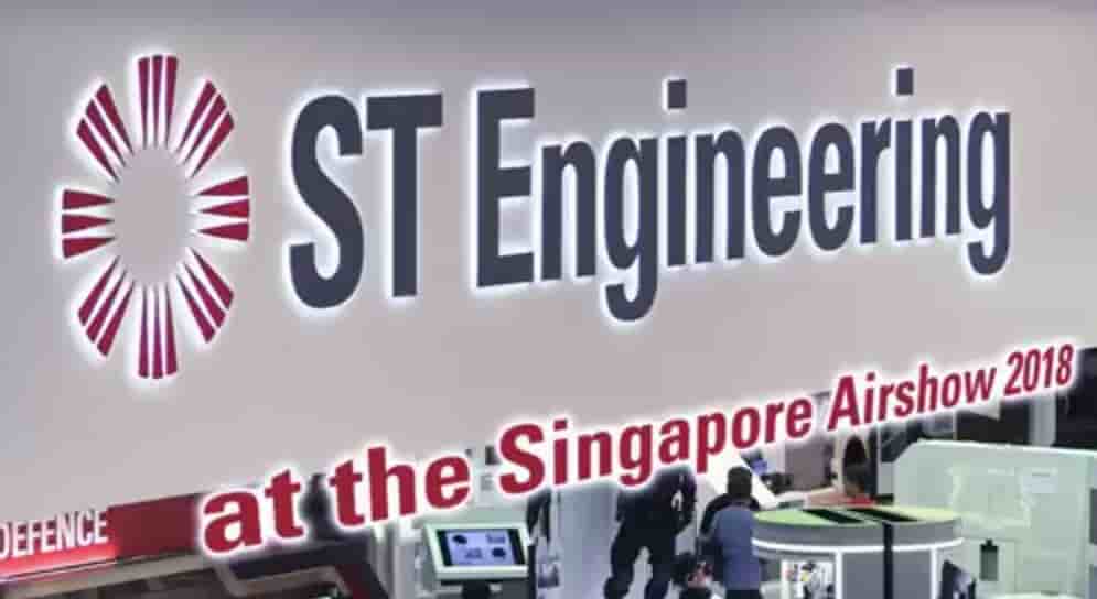 ST Engineering pavilion.