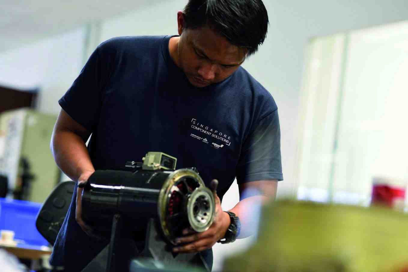 AFI KLM E&M and Sabena technics have created a JV in Singapore.