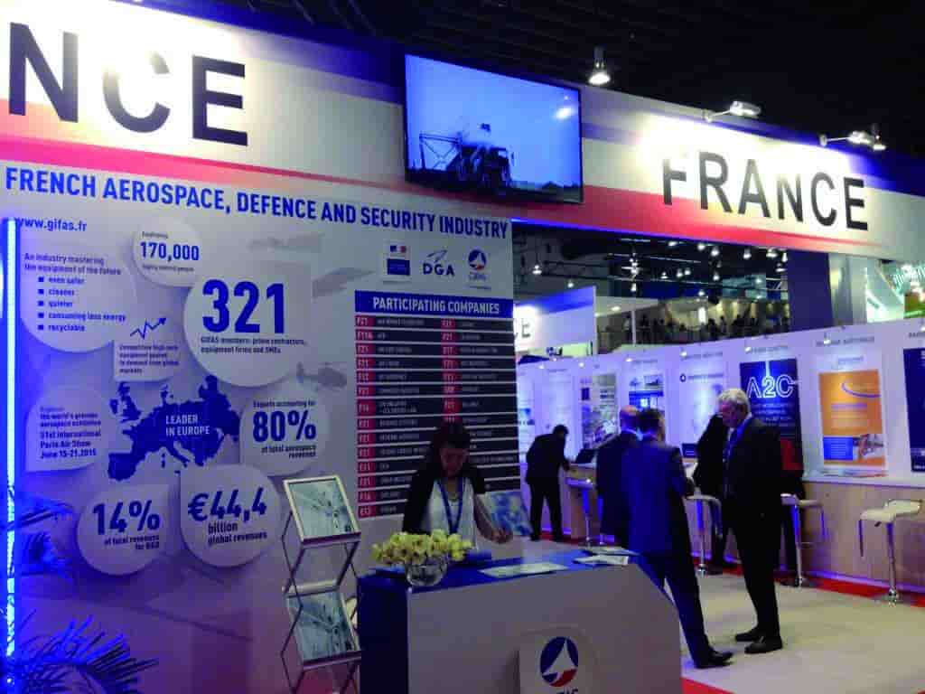 GIFAS stand in Singapore.