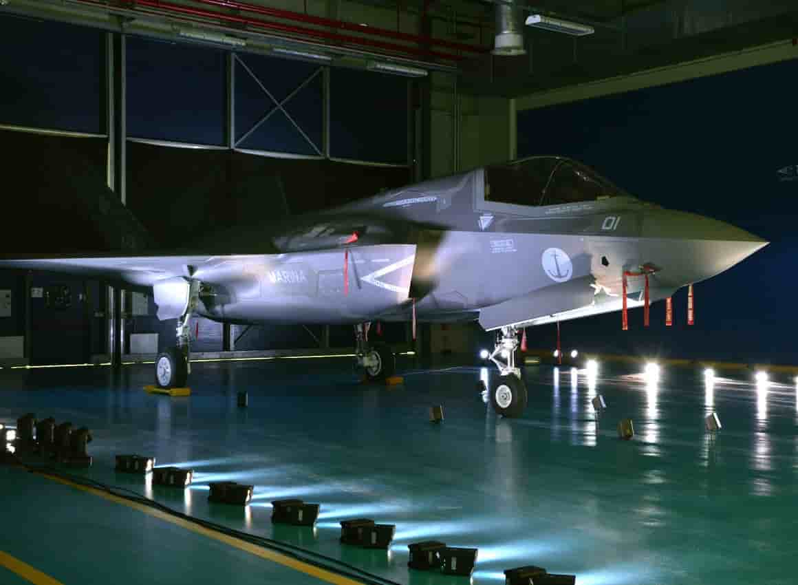 Le F-35B a été conçu sur la chaîne d'assemblage de Cameri.