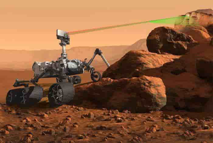 Thales SuperCam laser.