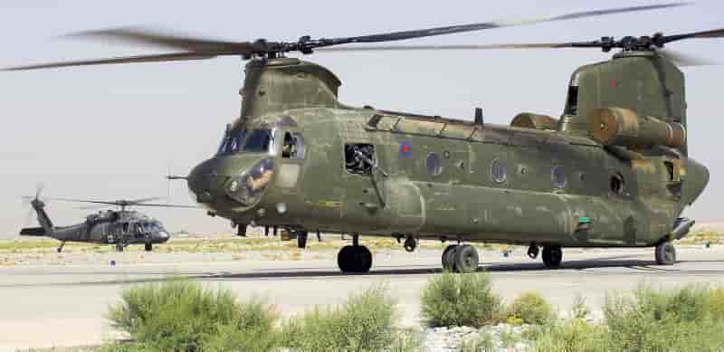 RAF Chinook.