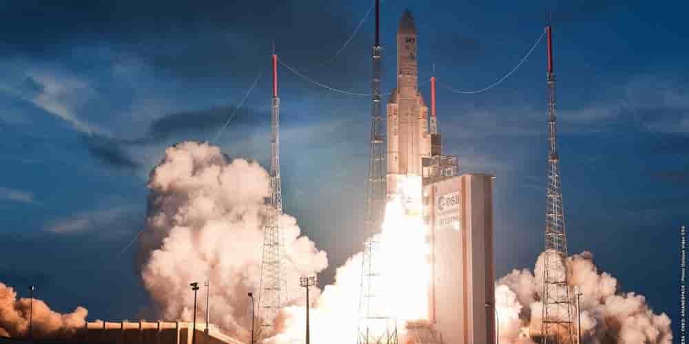 En 2017, Ariane 5 a placé 54 t de masse nette sur orbite GTO