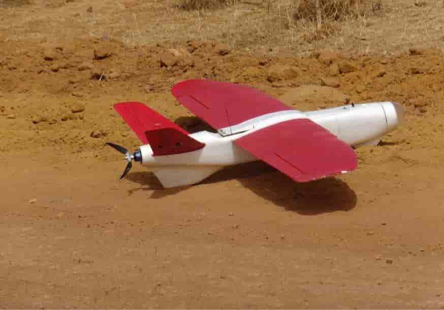 Drone Africa Service travaille avec le drone T-800.
