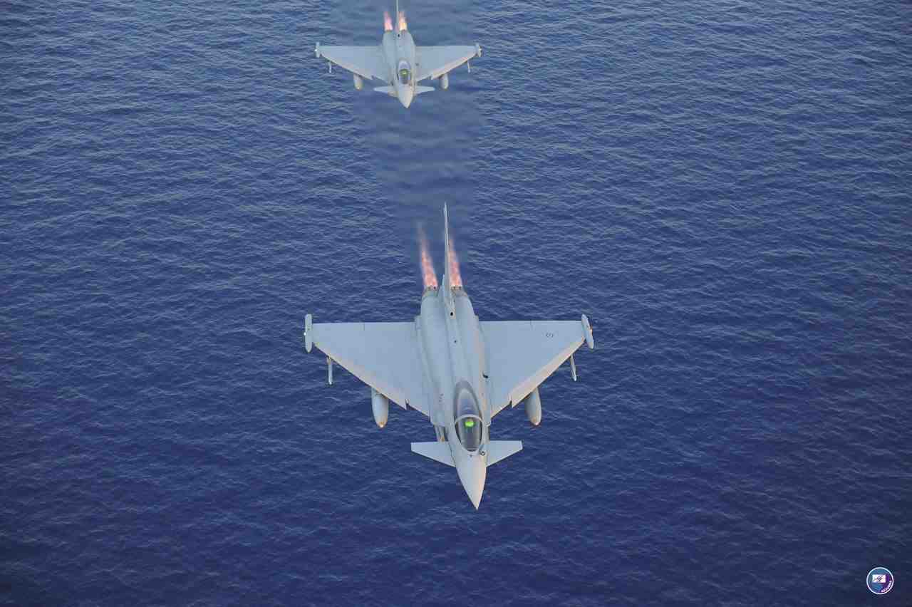 L'Italie va mettre des Eurofighter à disposition de la Baltic Air Policing.
