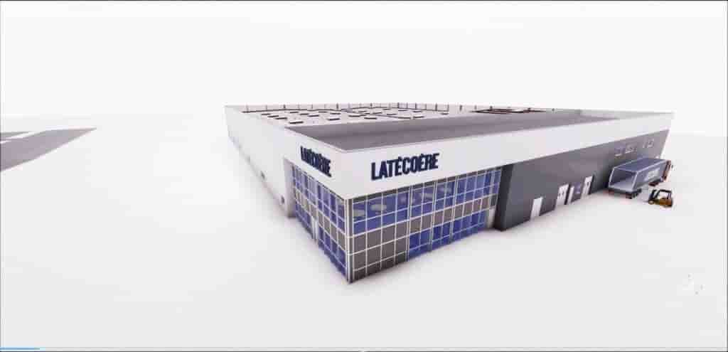 image de la future usine de Latécoère à Montredon.