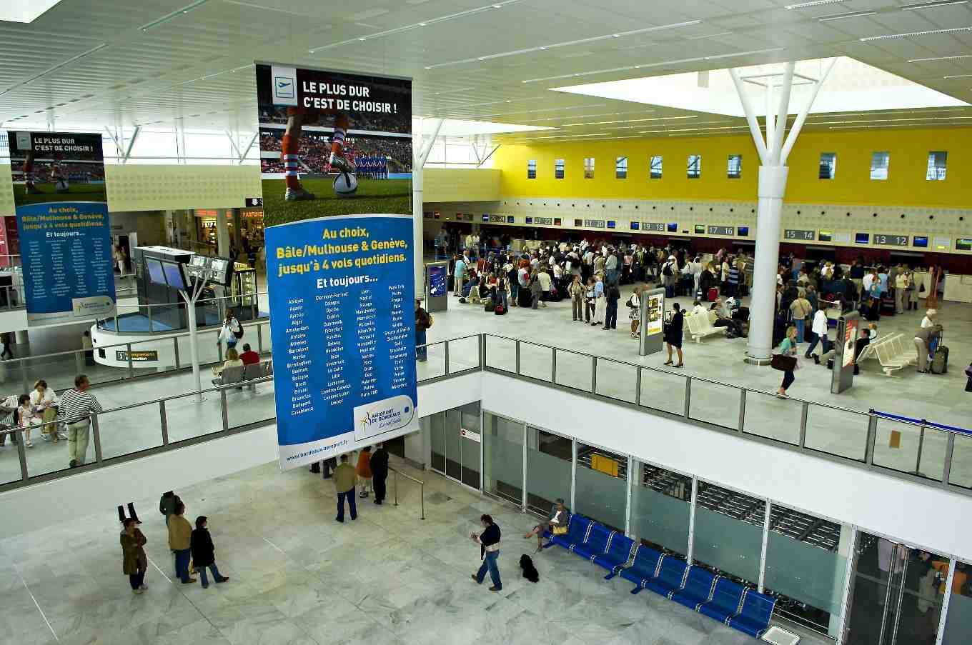 L'aéroport de Bordeaux a franchi le cap des 6 millions de passagers le 19 décembre.