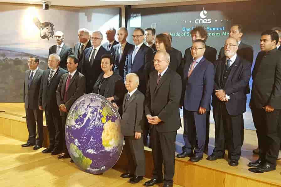 Photo de famille en fin de cérémonie