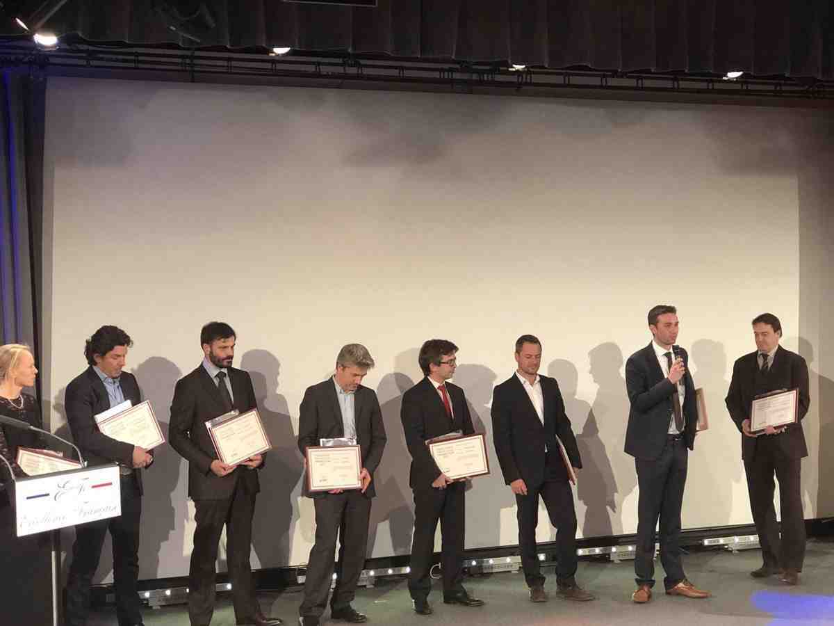 Ensemble des lauréats du « Palmarès Spécial Innovation Spatiale »