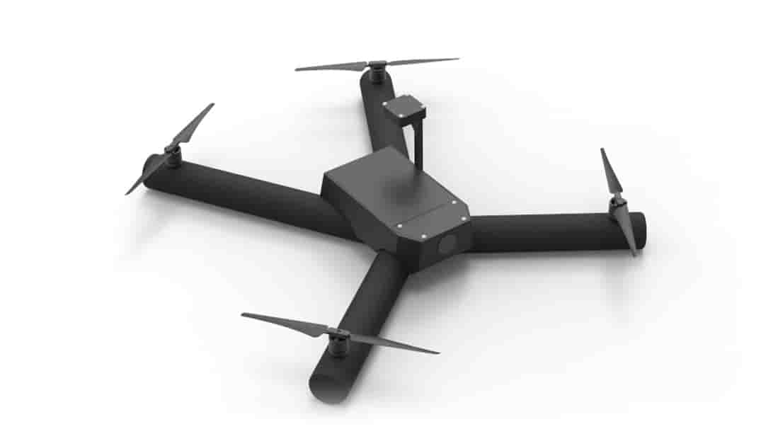 Diodon réalise des drones avec une structure gonflable.