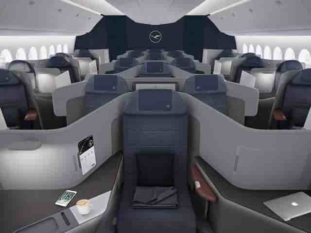 Business Class for Lufthansa's Boeing 777-9s.