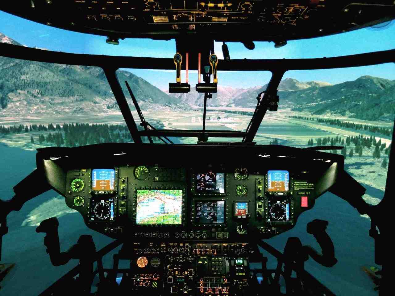 Thales a réalisé des mises à niveau du simulateur de vol et de mission (FFMS) de l’hélicoptère de transport AS532 Super-Puma de la force aérienne suisse.