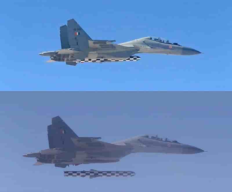 Brahmos test firing.