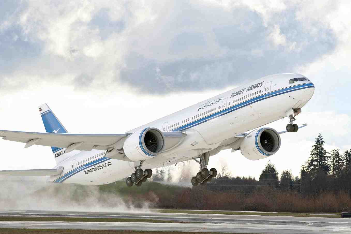 Kuwait Airways Boeing 777-300ER.